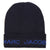 Pull on navy hat by Marc Jacobs