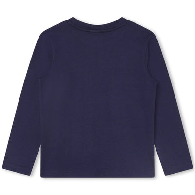 Navy long sleeve t-shirt by Marc Jacobs