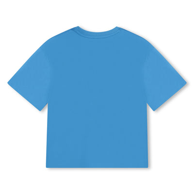 Electric blue imbedded tee by Marc Jacobs