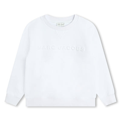 White imbedded sweatshirt by Marc Jacobs