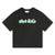 Spray green black tee by Marc Jacobs