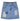 Marc Jacobs Contrast stitching patch denim skirt - Flying Colors