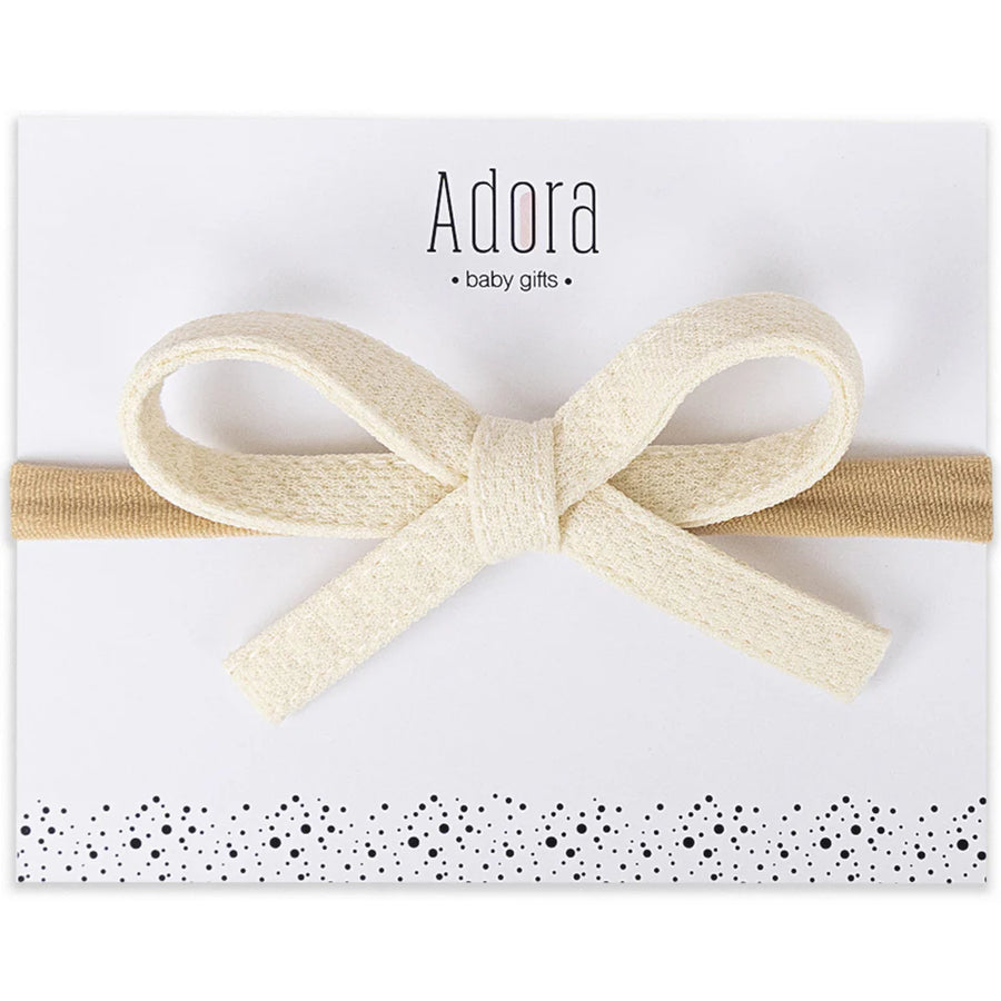Waffle Bow Headbands by Adora Baby Gifts (More Colors) - Flying Colors