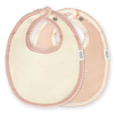 2 pk girls bibs by Adora (More Colors)