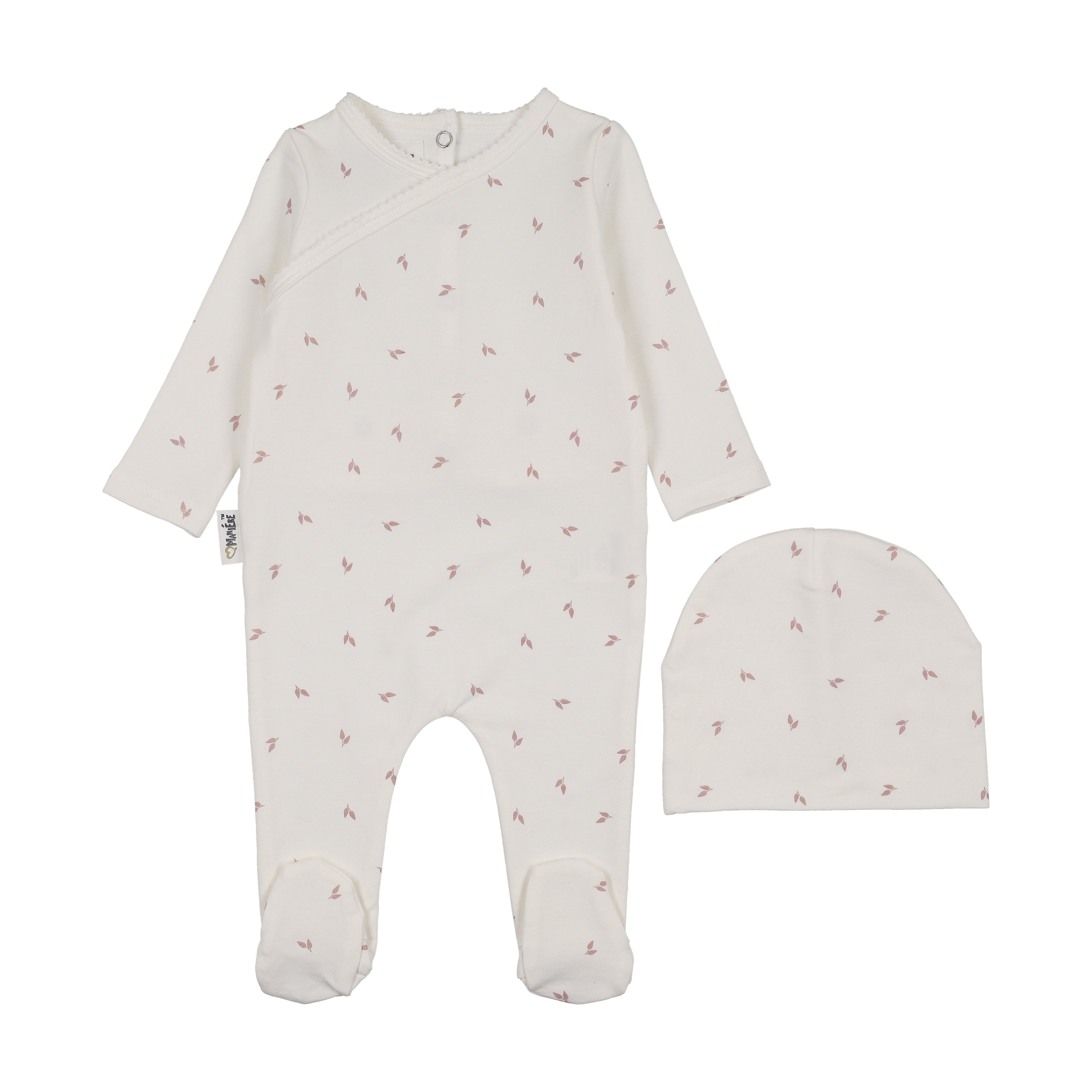 Maniere Lilac Willow Wrap Footie - Flying Colors