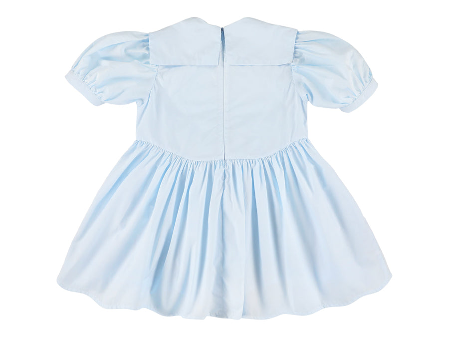 Morley Bow on chest blue dress Flying Colors Morley Bow on chest blue dress Flying Colors