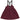 Calla Lili Juniper rae cranberry suspender dress