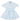 Morley Gathered waisted delicate blue dress - Flying Colors