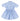 Morley Gathered waisted blue dress - Flying Colors