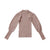 Puff Sleeves Pale Pink Sweater by Zaikamoya