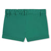 Lime twill cotton shorts by Carrement Beau