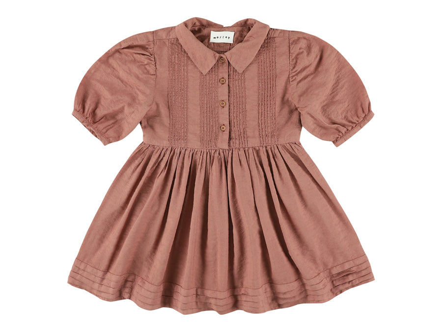 Morley Strawberry henna dress
