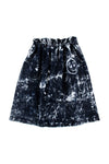 Follies blue stained skirt by Loud