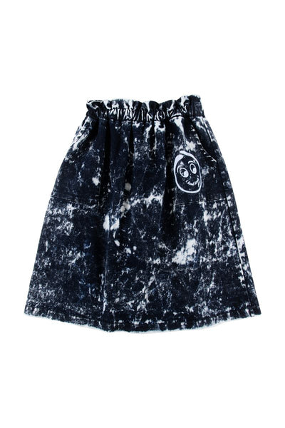 Follies blue stained skirt by Loud