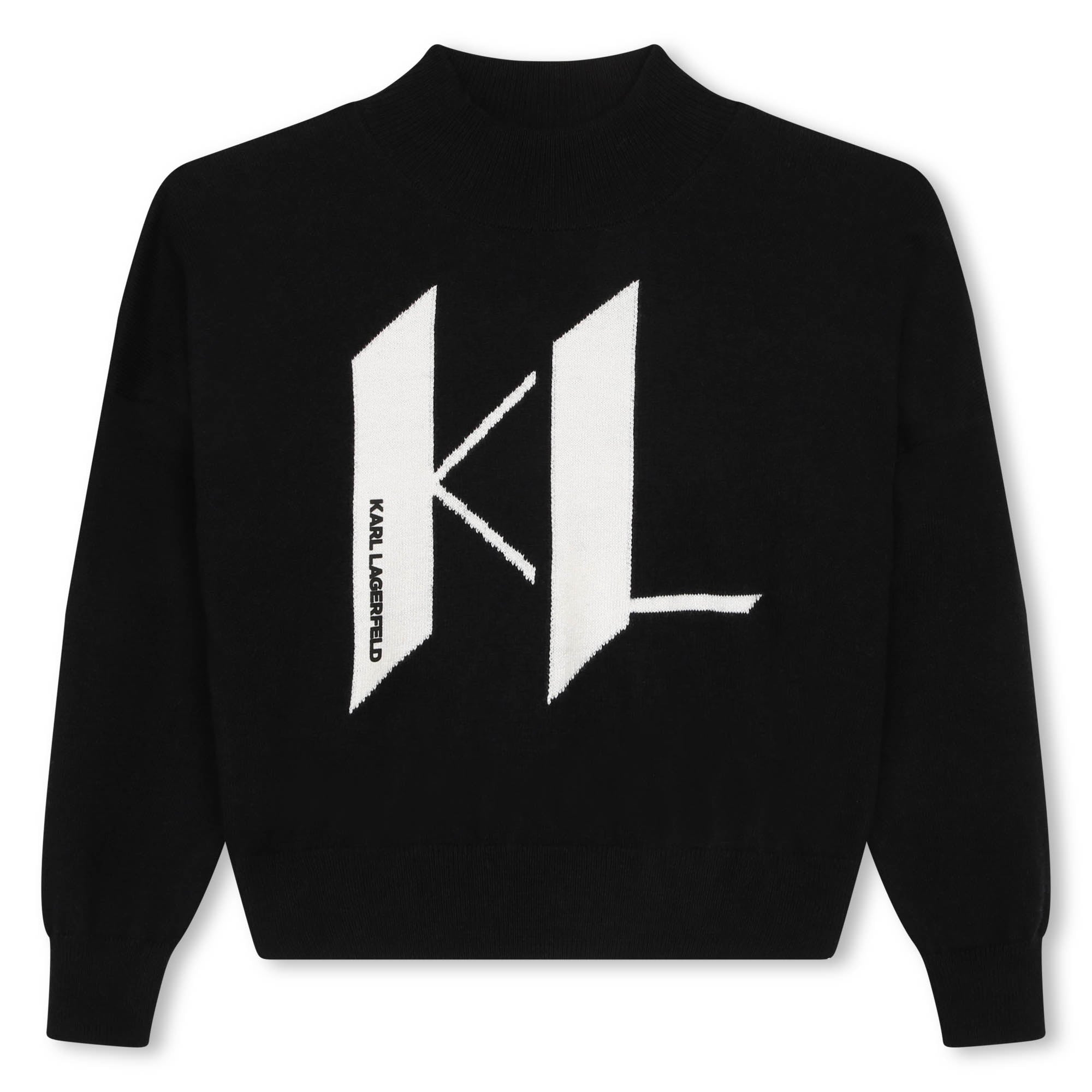 KL logo artwork sweater by Karl Lagerfeld
