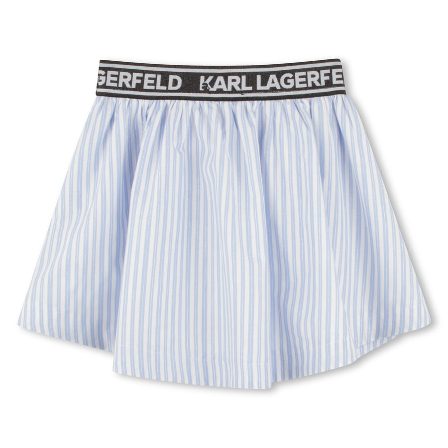 Striped waisted skirt by Karl Lagerfeld