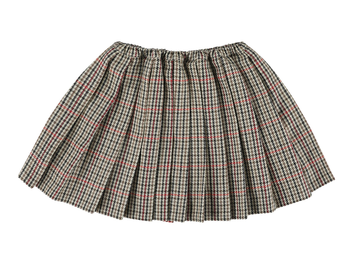 Morley Zuzu houndstooth skirt