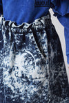 Follies blue stained skirt by Loud