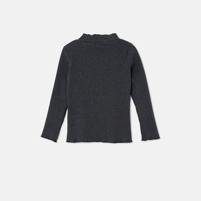 Gia dark grey knit sweater by My Little Cozmo