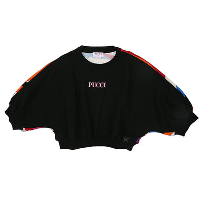 Multi back print sweatshirt by Pucci