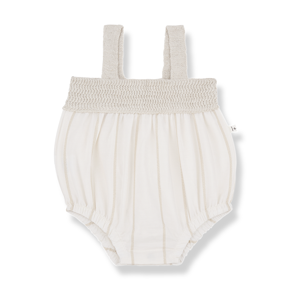 Zeus off white romper by 1 + In The Family