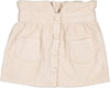 Corduroy beige skirt by Louis Louise