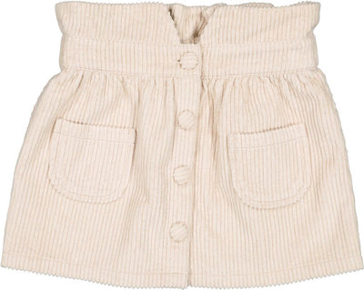 Corduroy beige skirt by Louis Louise