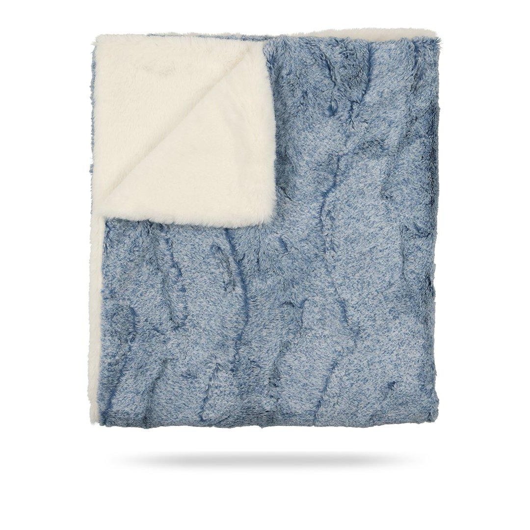 Peluche Oatmeal Heather & Natural Blanket Peluche Oatmeal Heather & Natural Blanket