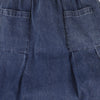Denim pocket maxi skirt by Bace