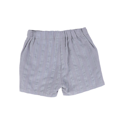 Solid blue shorts by Bamboo