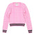 Pink logo sweater by Twinset