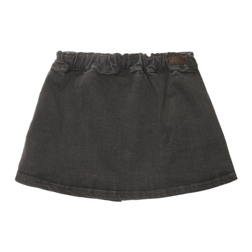 Black denim skirt by Tocoto Vintage