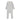 Lilette Emblem pale blue footie