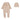 Lilette Graphic doll pink footie set