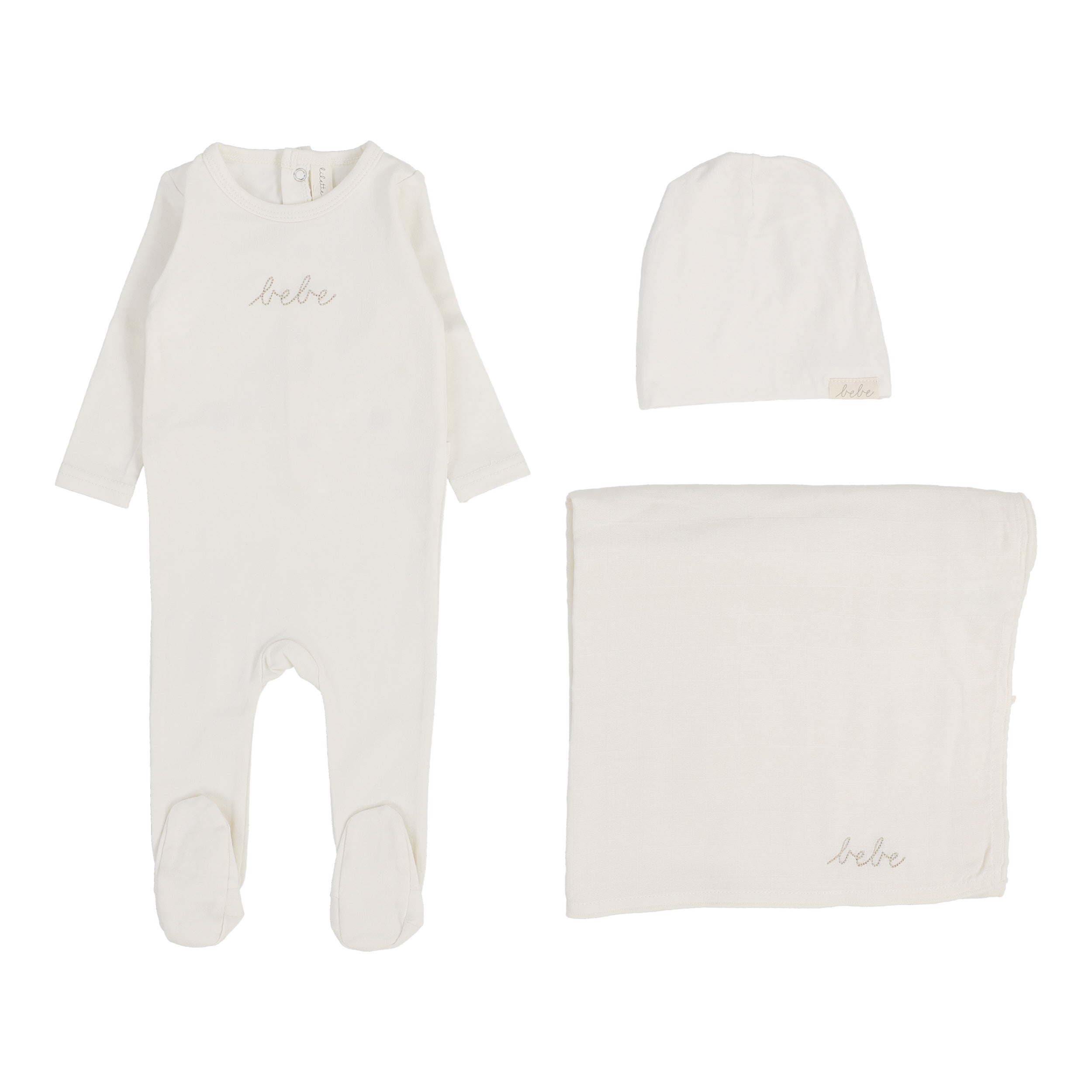 Lilette Take me home oat layette set