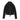 Zipper ribbed charcoal cardi by Luna Mae