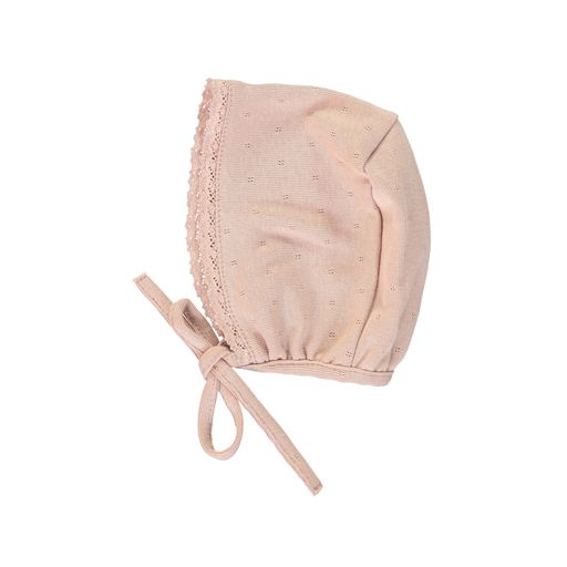 Bebe collar powder footie + bonnet by Bebe Organic