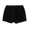 Velvet black shorts by Lil Leggs