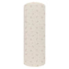 Floral printed ivory muslin swaddle by Ely's & Co