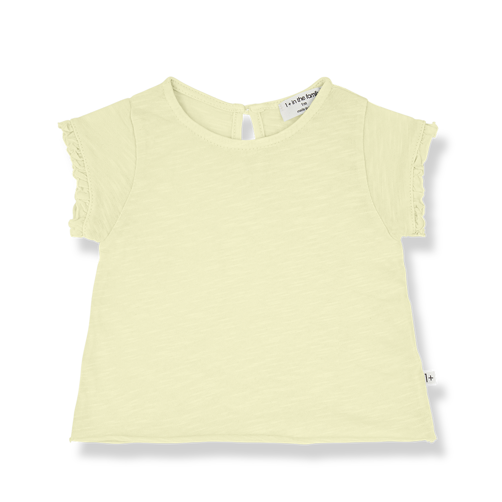 1+ In the Family Esparta yellow t-shirt - Flying Colors