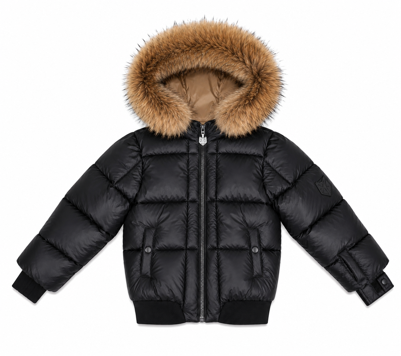 Scotch Bonnet Pockets logo black coat