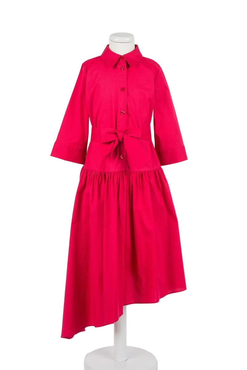 magenta color dress Twinset Magenta dress – Flying Colors
