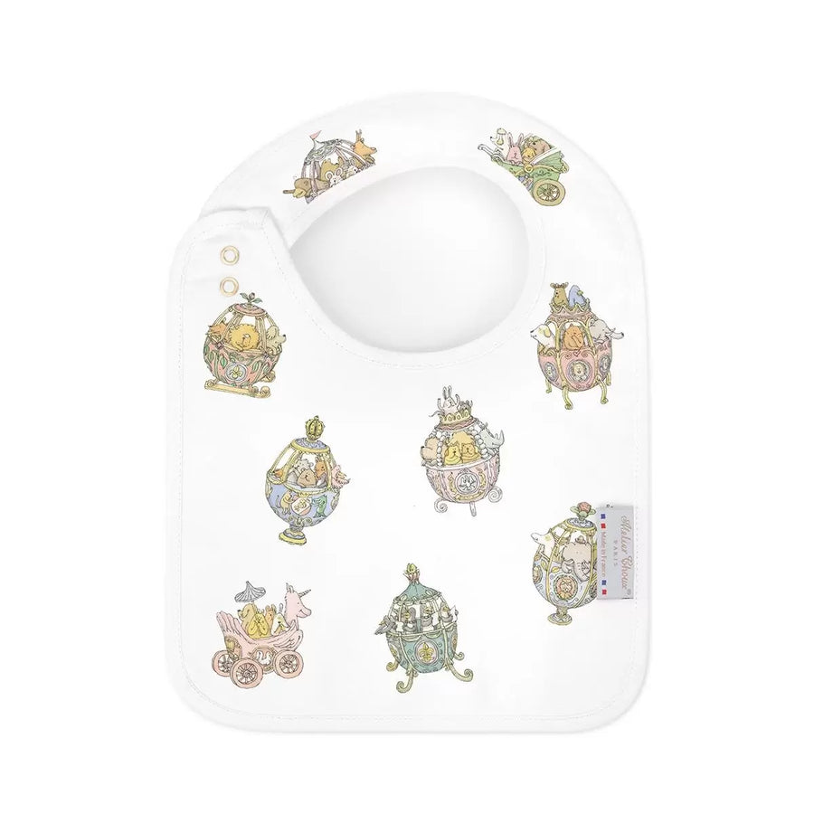 Satin Ferris Wheel Bib By Atelier Choux