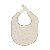 Sage twig cream bib by Lilette