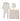 Lilette Sweetheart collar cream/pink layette set - Flying Colors