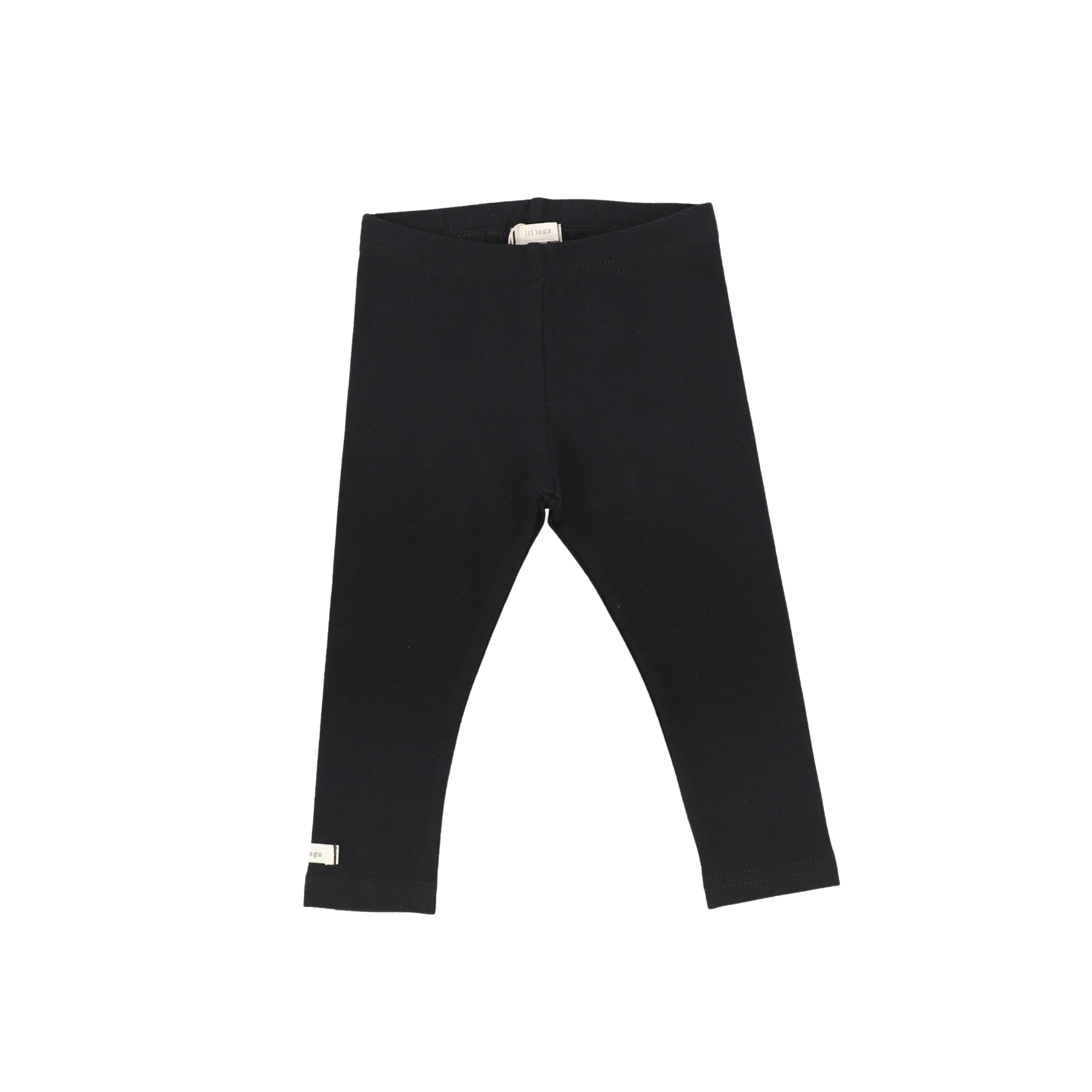 Lil Legs Black long leggings - Flying Colors