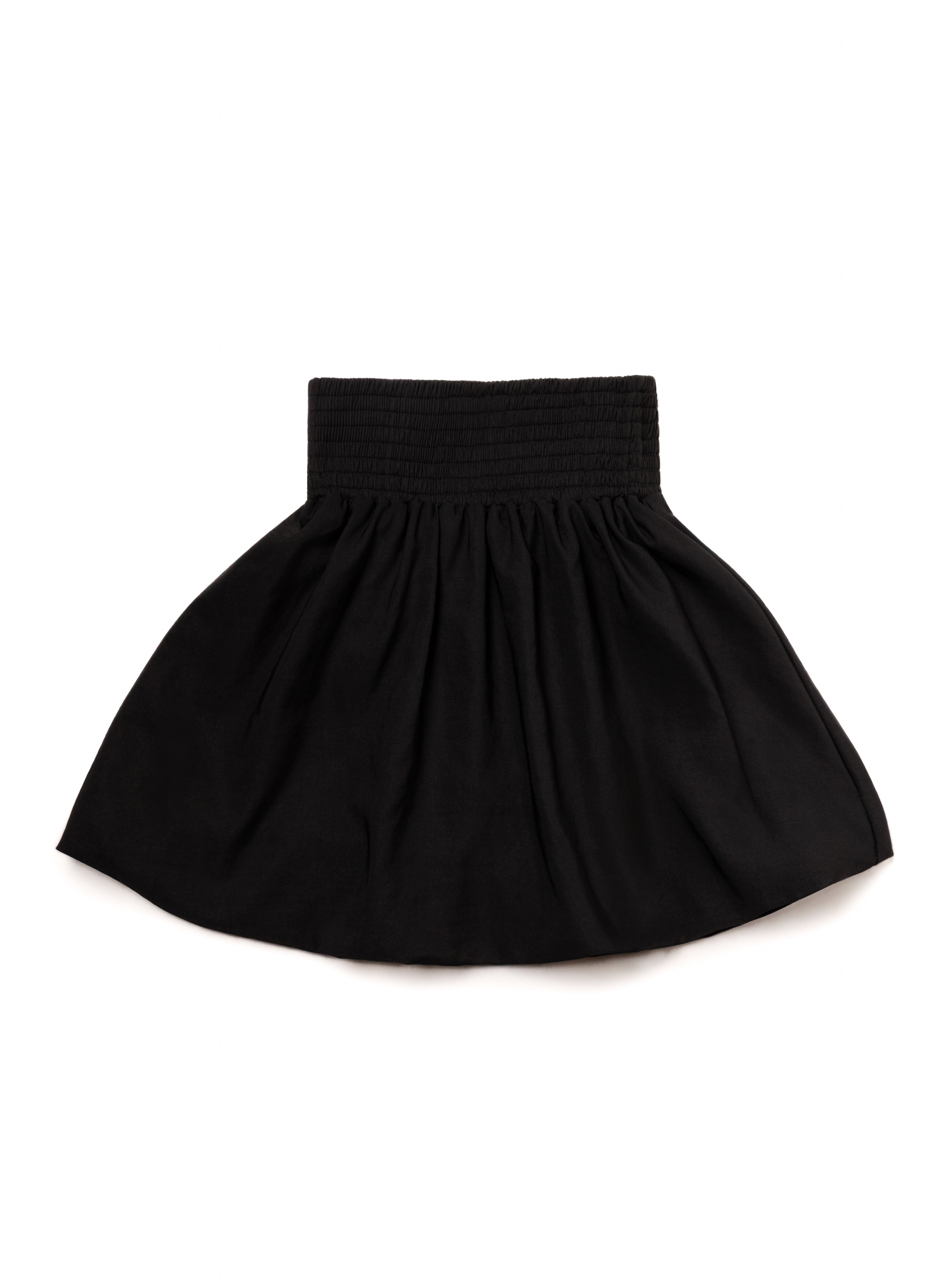Lusso Smocked bubble skirt