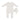 Pointelle leaves ivory footie by Maniere