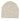 Flecked collar ivory footie + beanie by Noovel