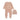 Little & loved pale pink footie + hat by Mema Knits